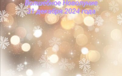 31.12.2024. День предновогоднего Новолуния – волшебство в каждом моменте, загадываем желания! 0 (0)